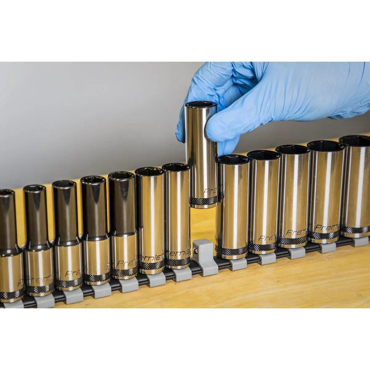 Sealey Premier Black Socket Set Deep 13pc 1/2"Sq Drive Metric - Premier Black - Image 7