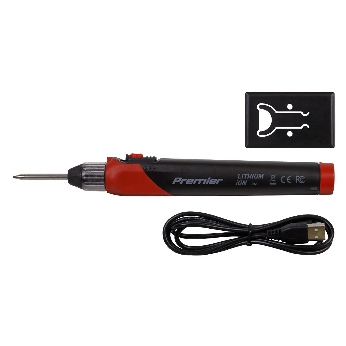 Sealey Premier Soldering Iron Rechargeable Lithium-ion 12W - Image 7