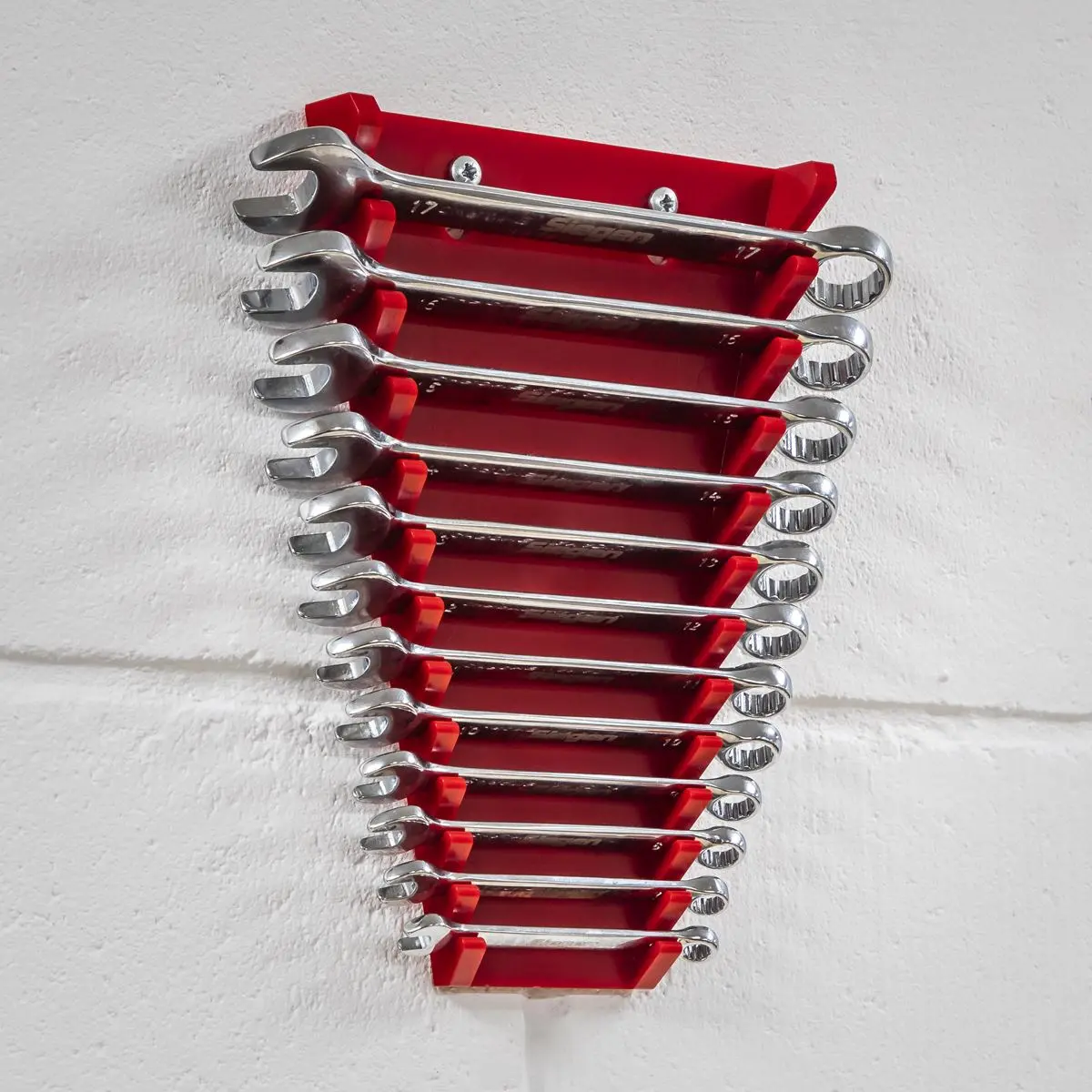 Sealey Premier Spanner Rack Capacity 12 Spanners - Image 7