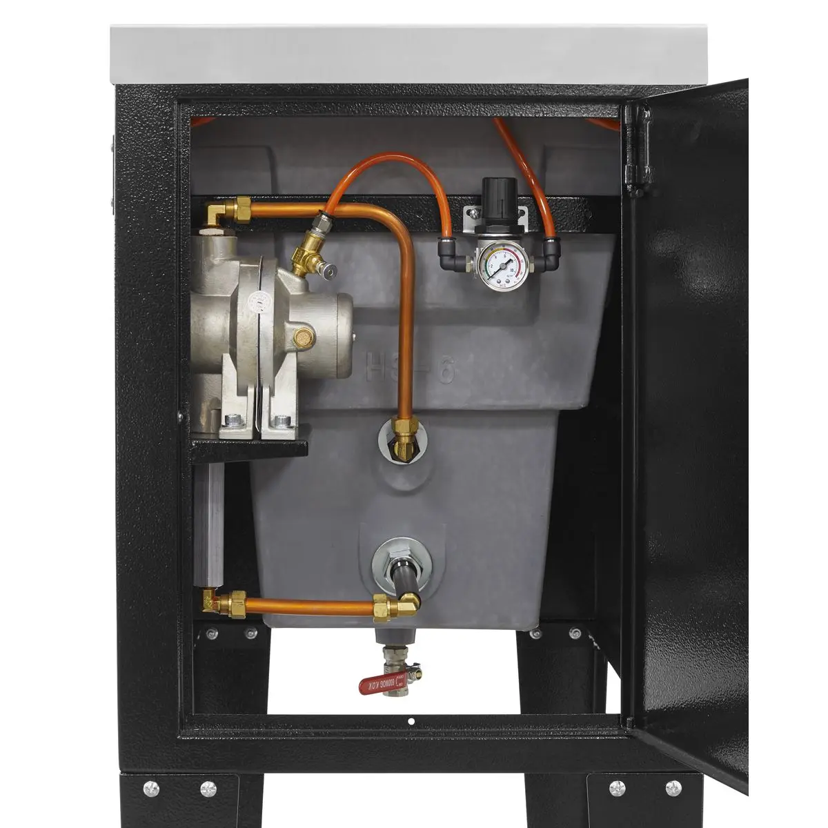 Sealey Premier Spray Gun Cleaning Tank 2 Gun Capacity - Image 2