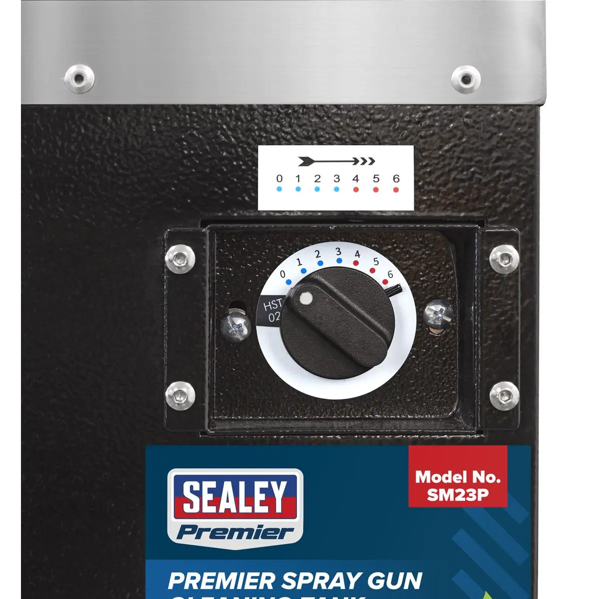 Sealey Premier Spray Gun Cleaning Tank 2 Gun Capacity - Image 5