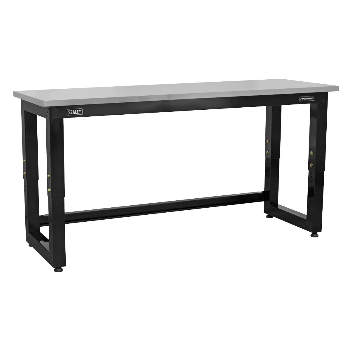 Sealey Premier Steel Adjustable Workbench with Stainless Steel Worktop 1830mm - Heavy-Duty - Image 4