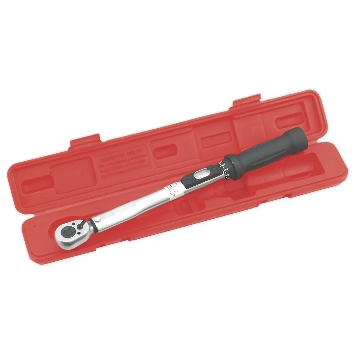 Sealey Premier Torque Wrench Locking Micrometer Style 3/8"Sq Drive10-110Nm(10-80lb.ft) Calibrated - Image 2