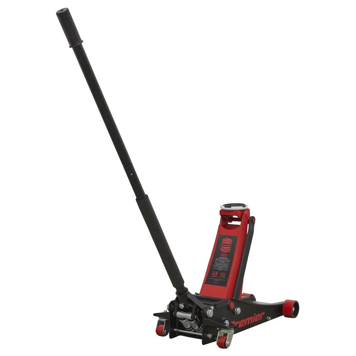 Sealey Premier Premier Low Profile with Rocket Lift Trolley Jack 2.5 Tonne - Image 7