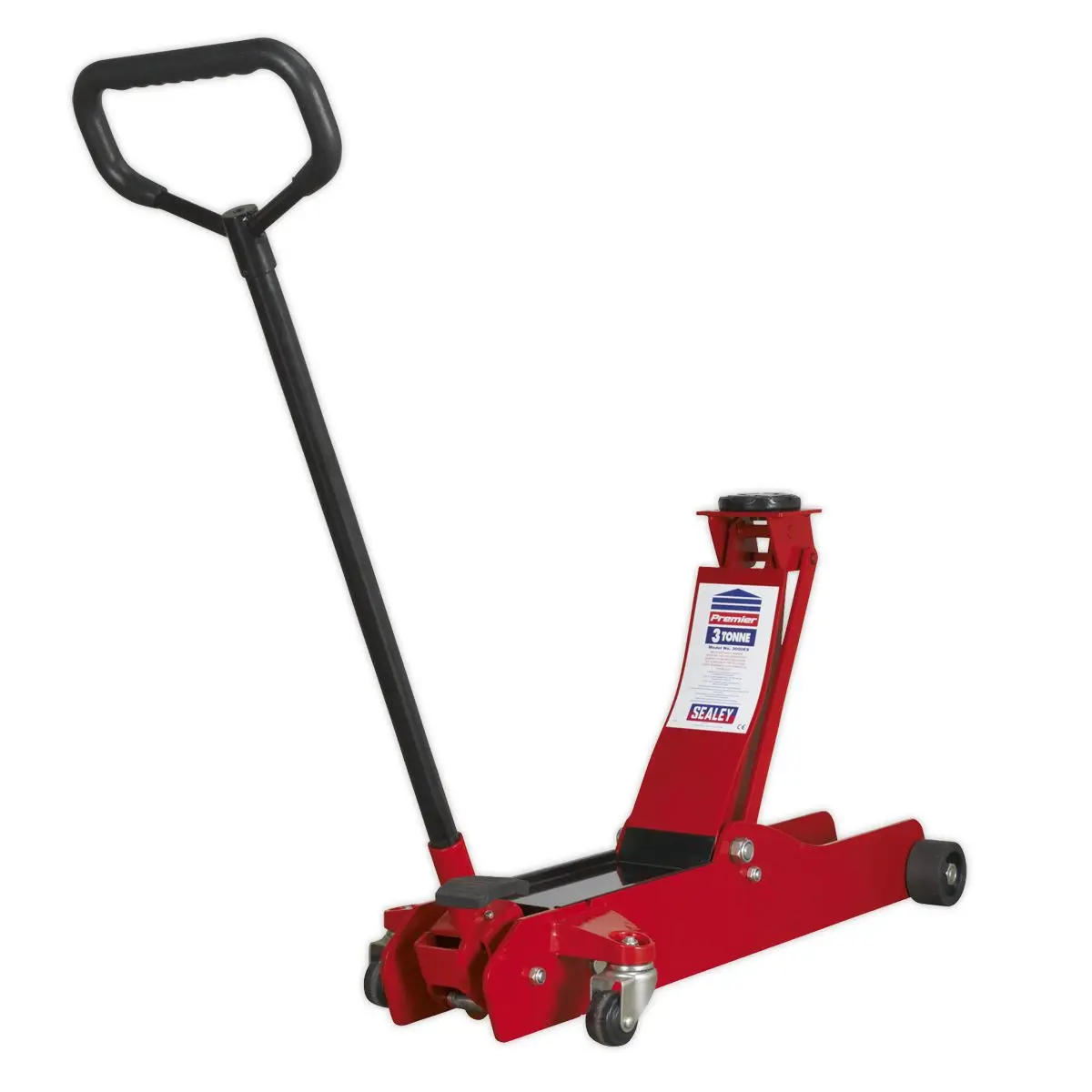 Sealey Premier Trolley Jack 3 Tonne European Style - Image 3