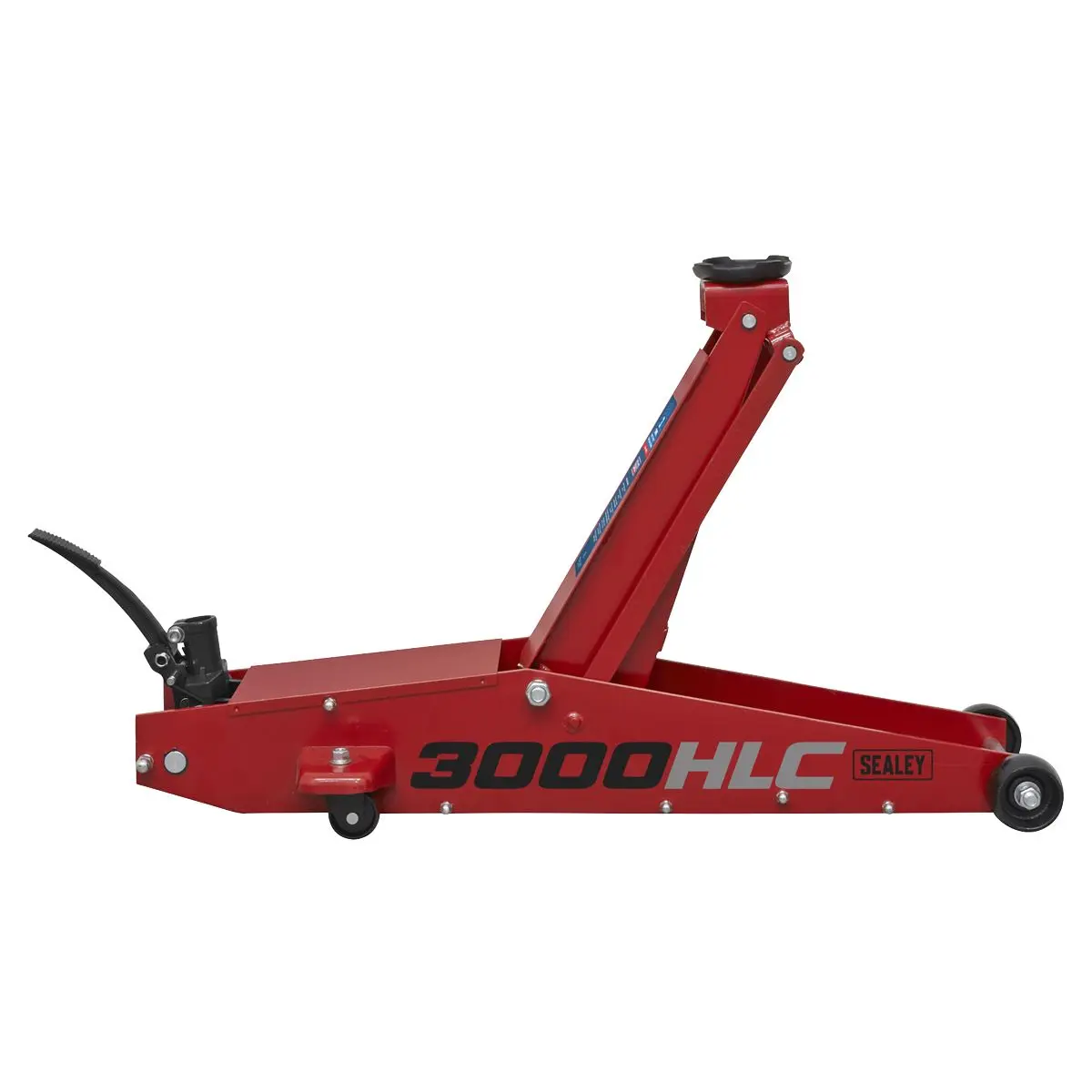 Sealey Premier Premier Long Reach High Lift Trolley Jack 3 Tonne - Image 2