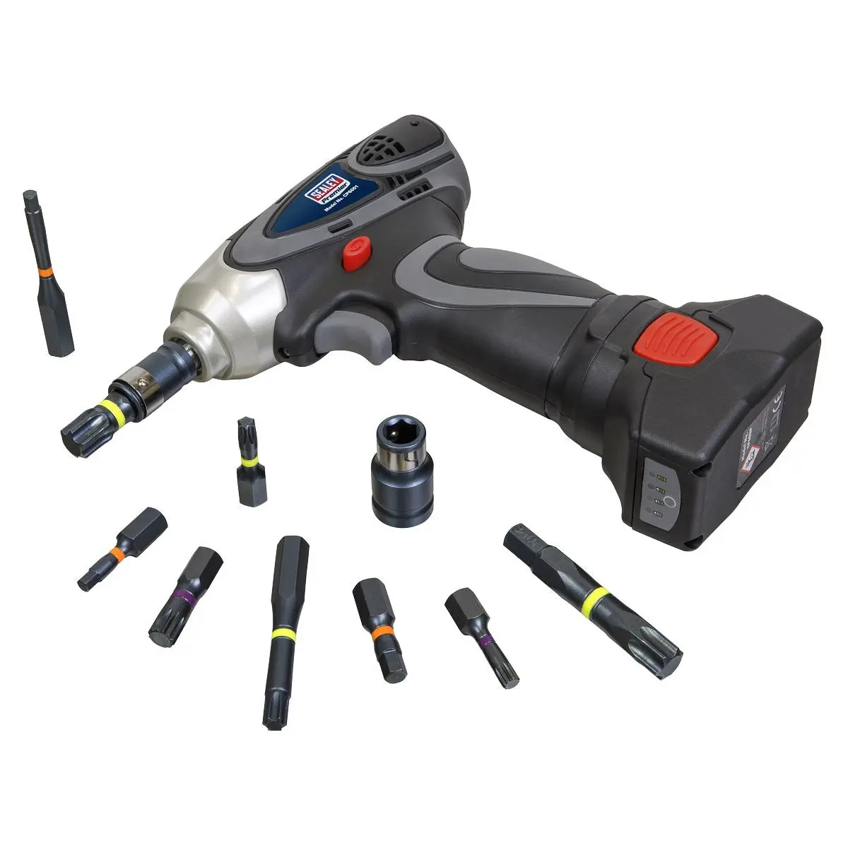 Sealey Premier TRX-Star*/Hex/Spline Bit Set Impact 42pc 3/8" & 1/2"Sq Drive - Image 4