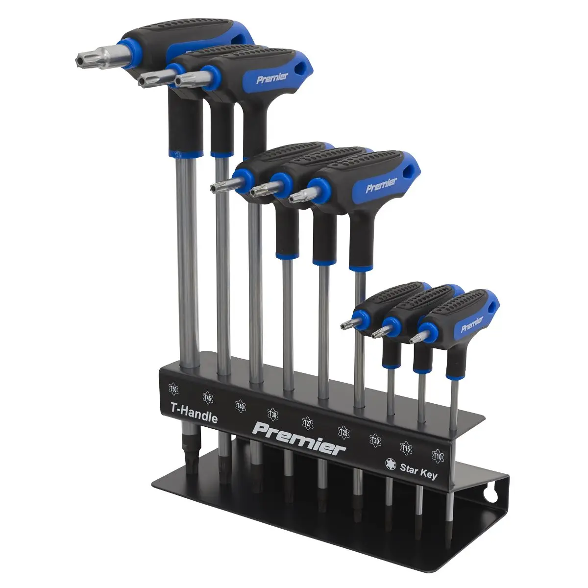 Sealey Premier TRX-Star* Key Set 9pc T-Handle