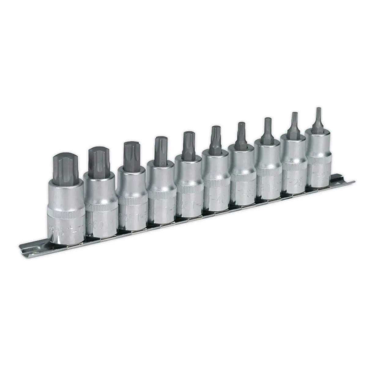 Sealey Premier TRX-Star* Socket Bit Set 10pc 1/2"Sq Drive