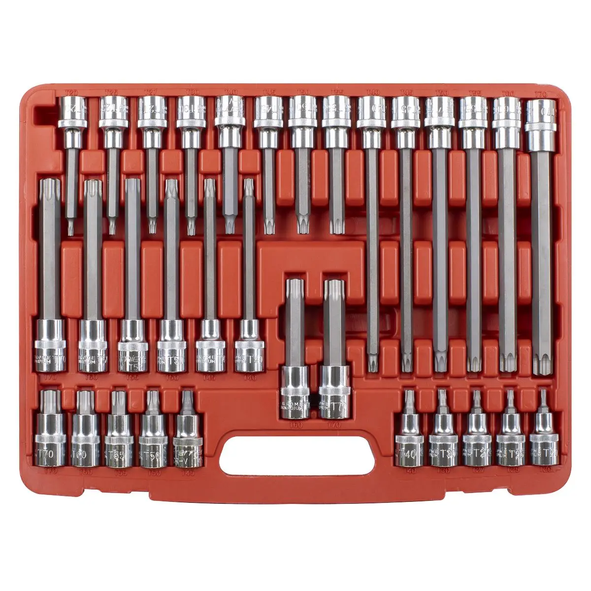 Sealey Premier TRX-Star* Socket Bit Set 32pc 1/2"Sq Drive - Image 4