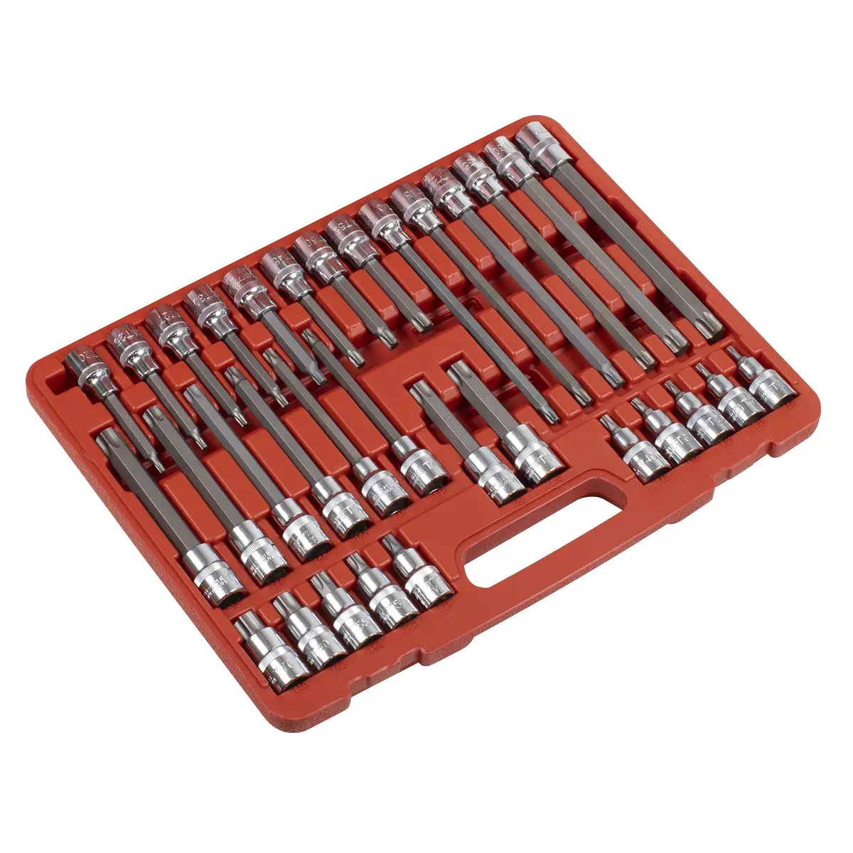 Sealey Premier TRX-Star* Socket Bit Set 32pc 1/2"Sq Drive - Image 5
