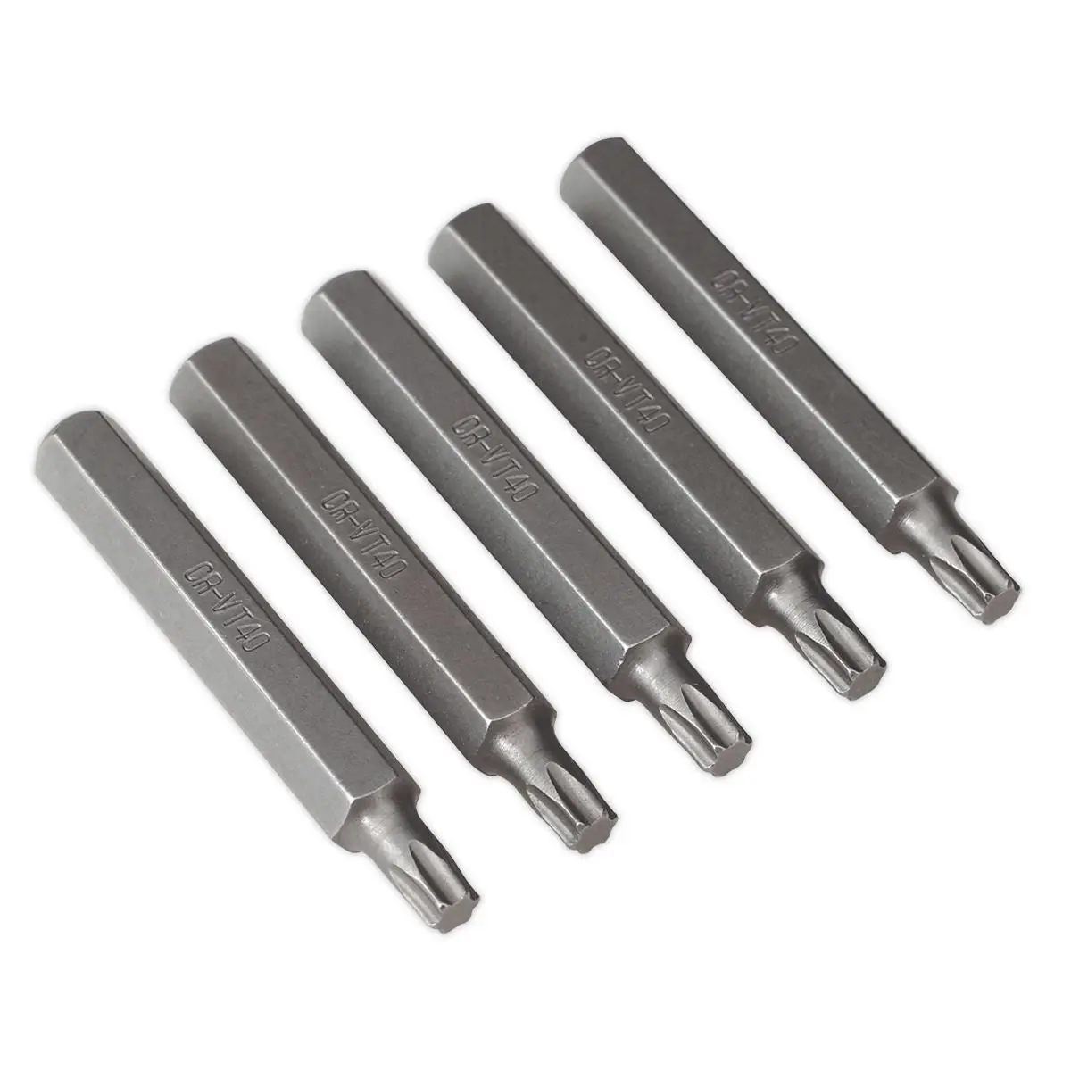 Sealey Premier TRX-Star* T40 Bit Long Pack of 5