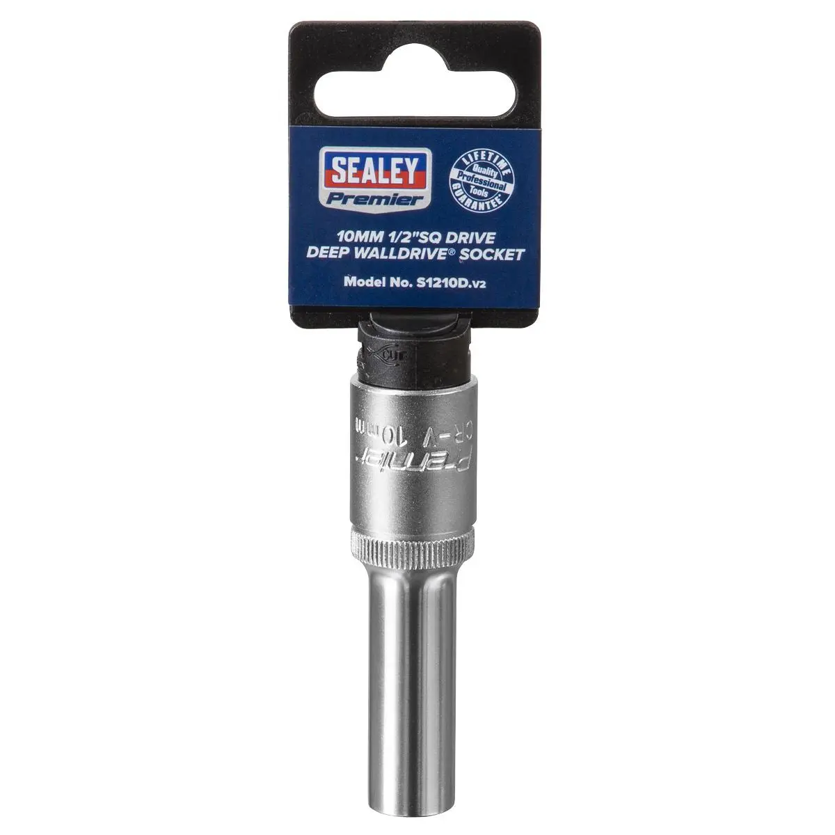 Sealey Premier WallDrive® Socket 10mm Deep 1/2"Sq Drive - Image 2