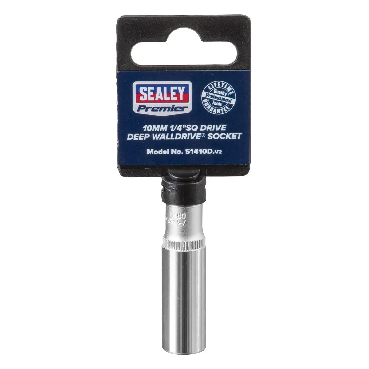 Sealey Premier Deep Socket 1/4"Sq Drive 10mm - Image 4