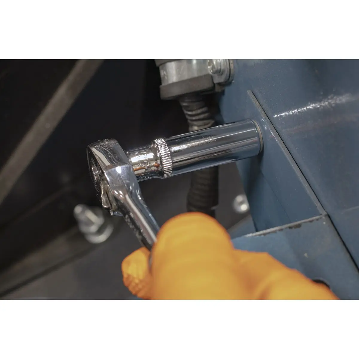 Sealey Premier WallDrive® Socket 10mm Deep 1/4"Sq Drive Fully Polished - Image 10