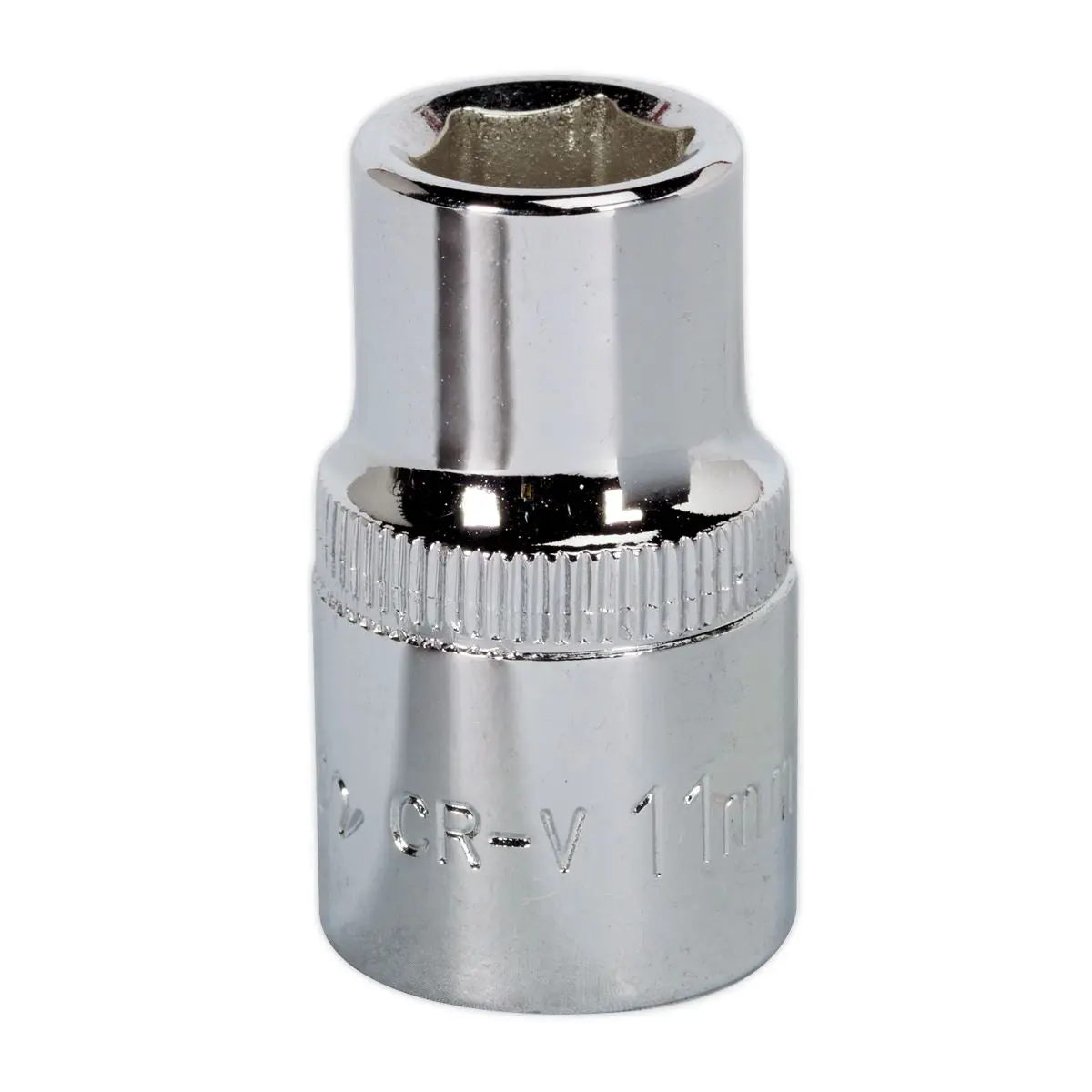 Sealey Premier WallDrive® Socket 11mm 1/2"Sq Drive Fully Polished