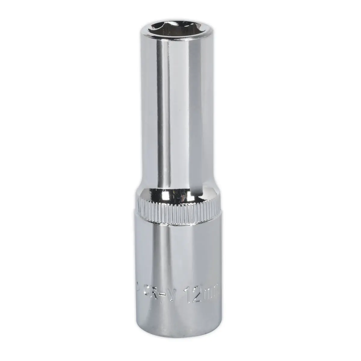 Sealey Premier WallDrive® Socket 12mm Deep 1/2"Sq Drive Fully Polished
