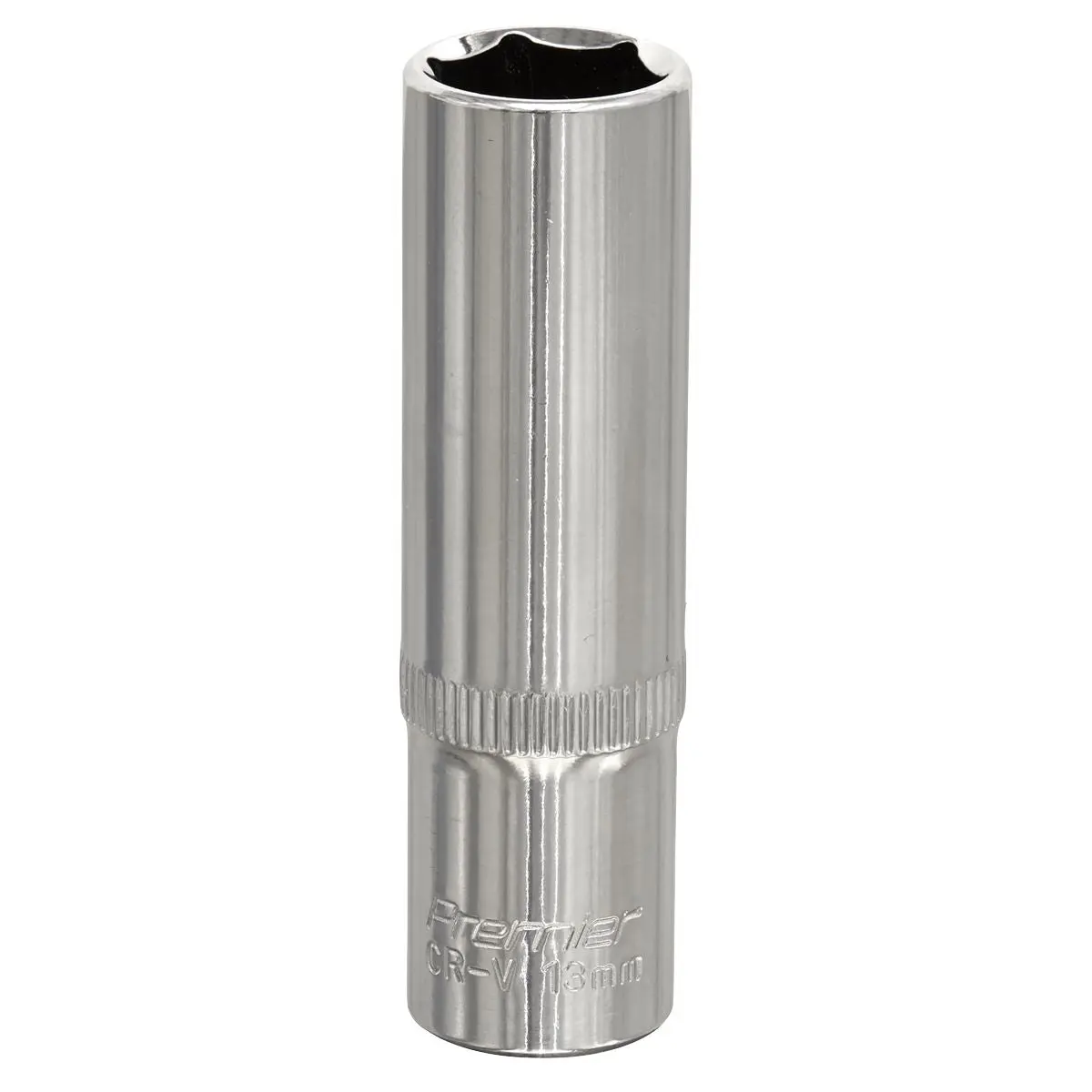 Sealey Premier WallDrive® Socket 13mm Deep 3/8"Sq Drive Fully Polished
