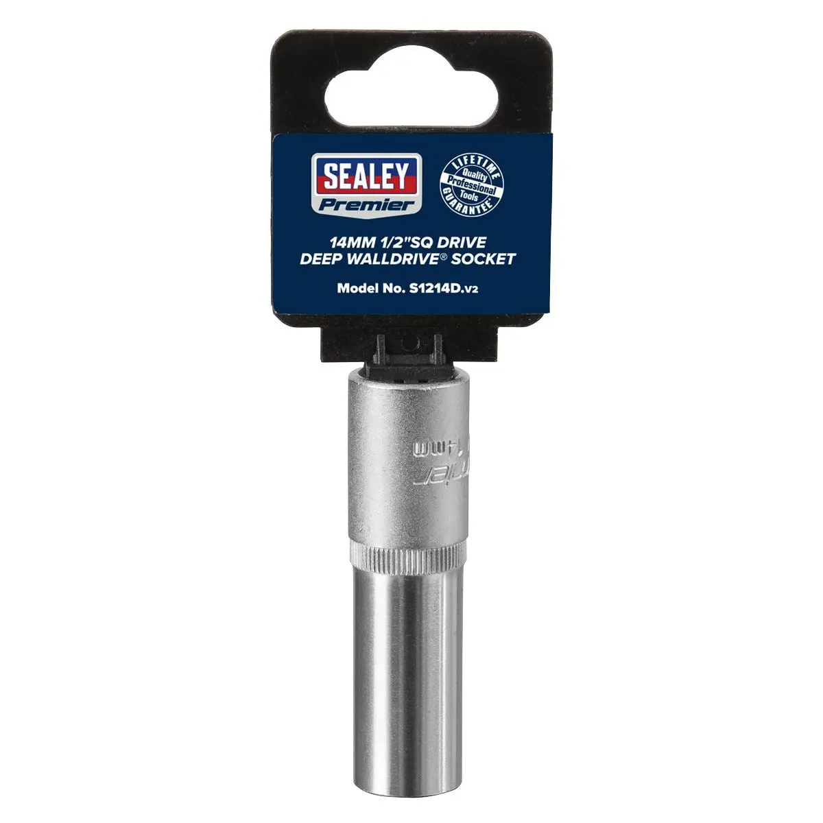 Sealey Premier WallDrive® Socket 14mm Deep 1/2"Sq Drive - Image 6