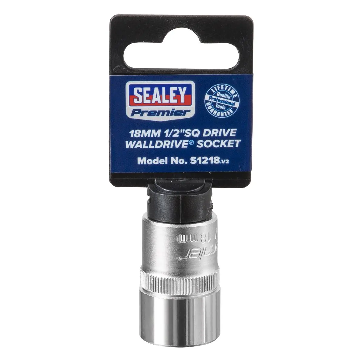 Sealey Premier WallDrive® Socket 18mm 1/2"Sq Drive - Image 5