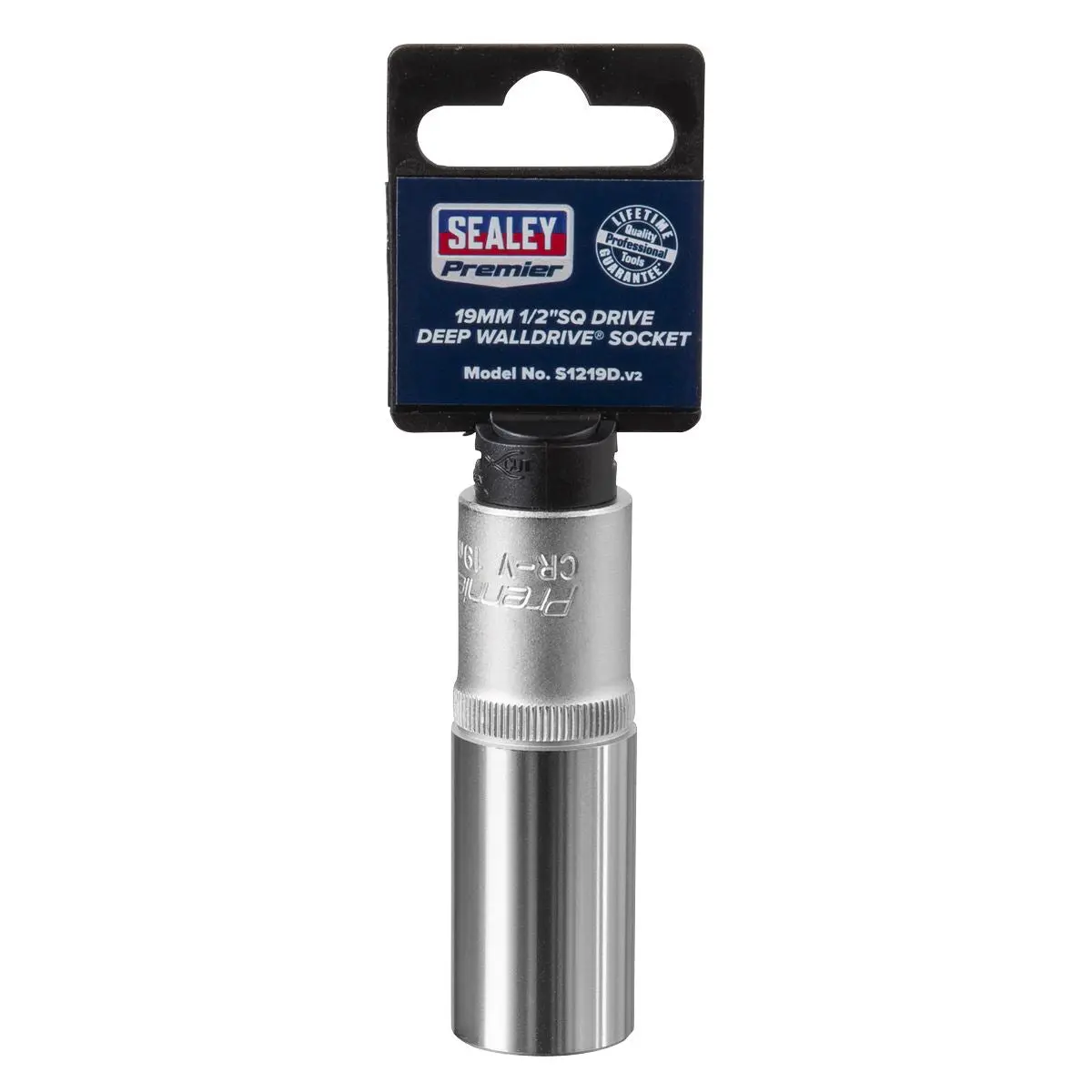 Sealey Premier WallDrive® Socket 19mm Deep 1/2"Sq Drive - Image 6