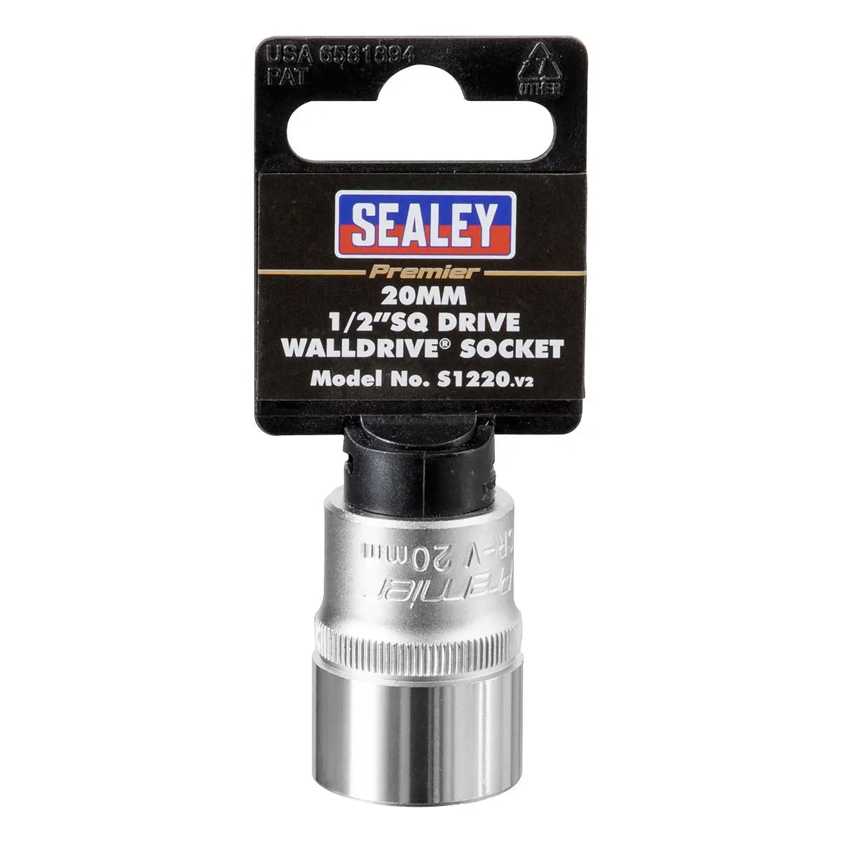 Sealey Premier WallDrive® Socket 20mm 1/2"Sq Drive - Image 4