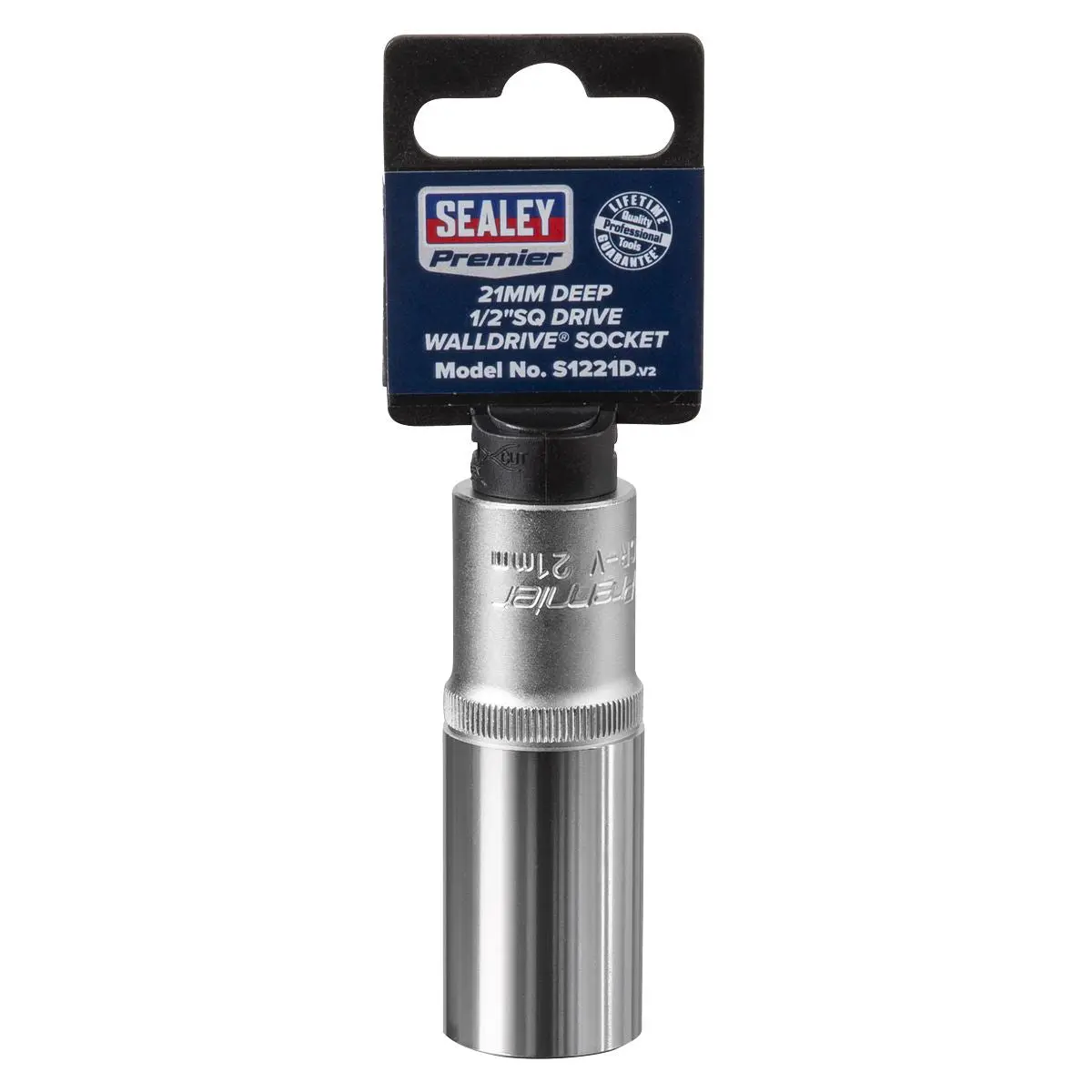 Sealey Premier WallDrive® Socket 21mm Deep 1/2"Sq Drive - Image 6