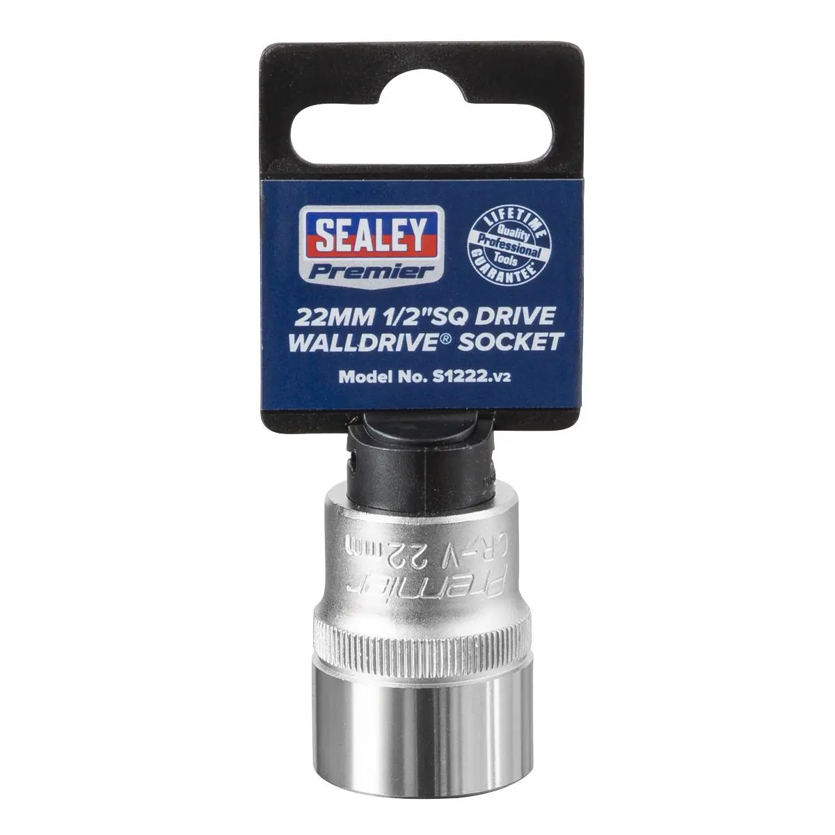 Sealey Premier WallDrive® Socket 22mm 1/2"Sq Drive - Image 2