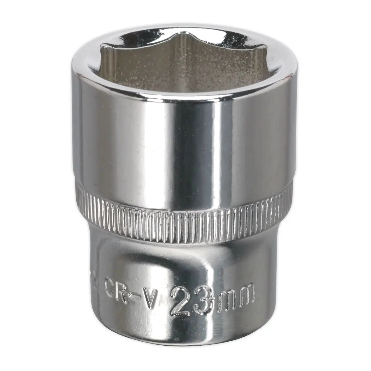 Sealey Premier WallDrive® Socket 23mm 1/2"Sq Drive Fully Polished