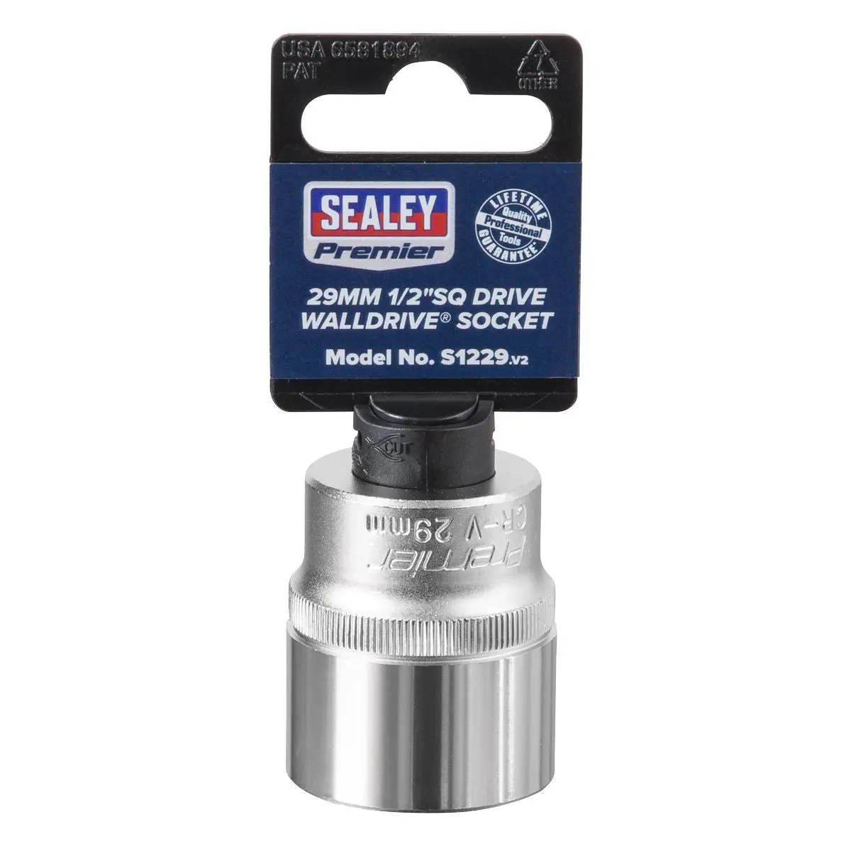 Sealey Premier WallDrive® Socket 29mm 1/2"Sq Drive - Image 6