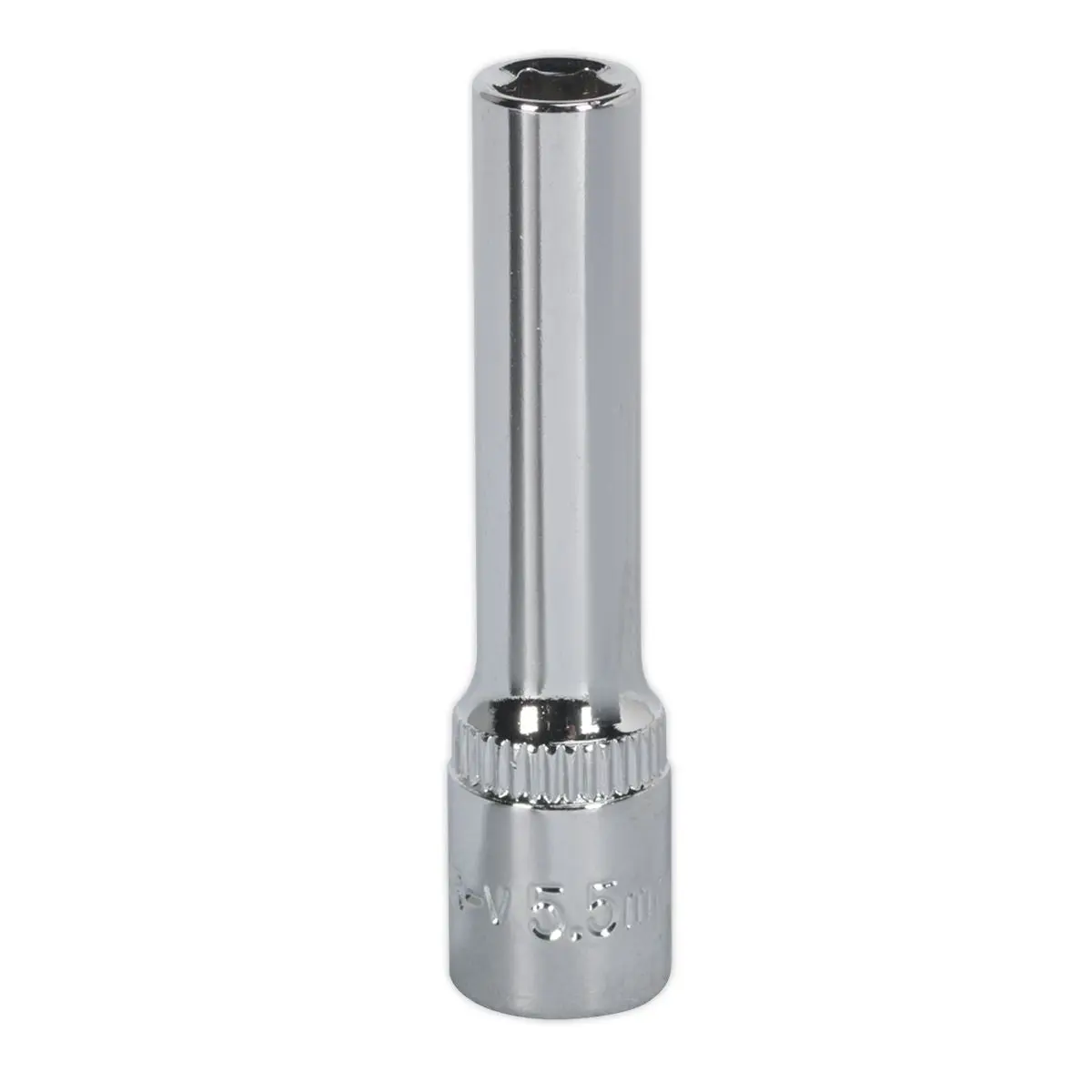 Sealey Premier WallDrive® Socket 5.5mm 1/4"Sq Drive Deep Fully Polished