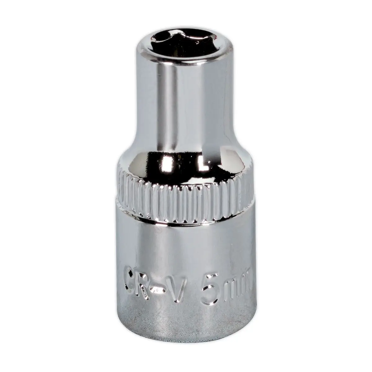 Sealey Premier WallDrive® Socket 5mm 1/4"Sq Drive Fully Polished