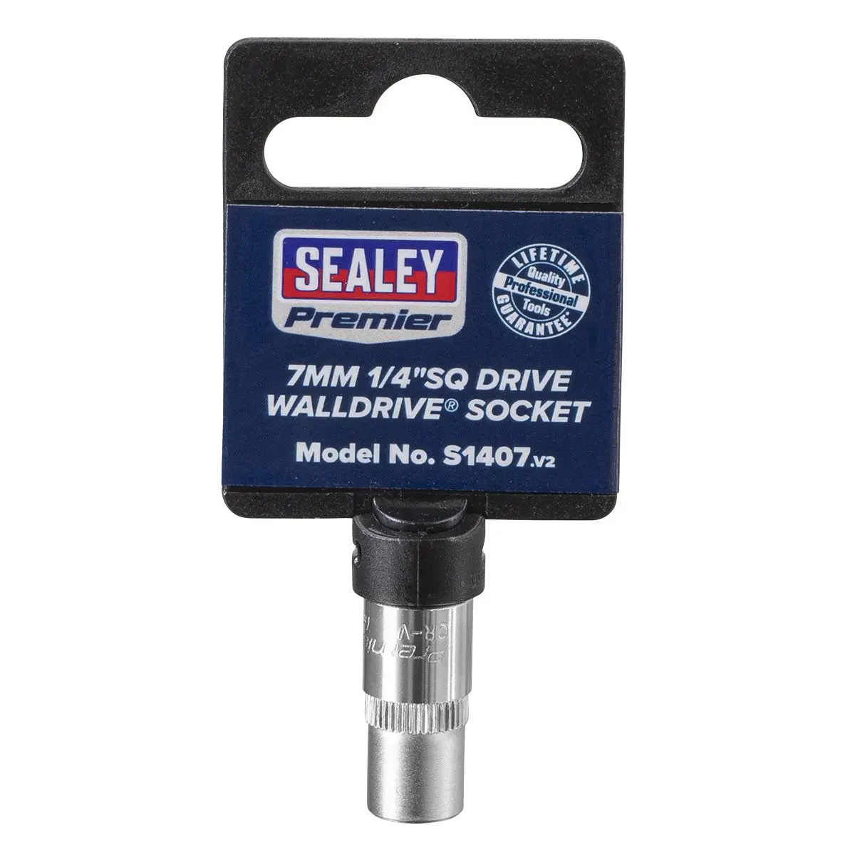 Sealey Premier WallDrive® Socket 7mm 1/4"Sq Drive - Image 6