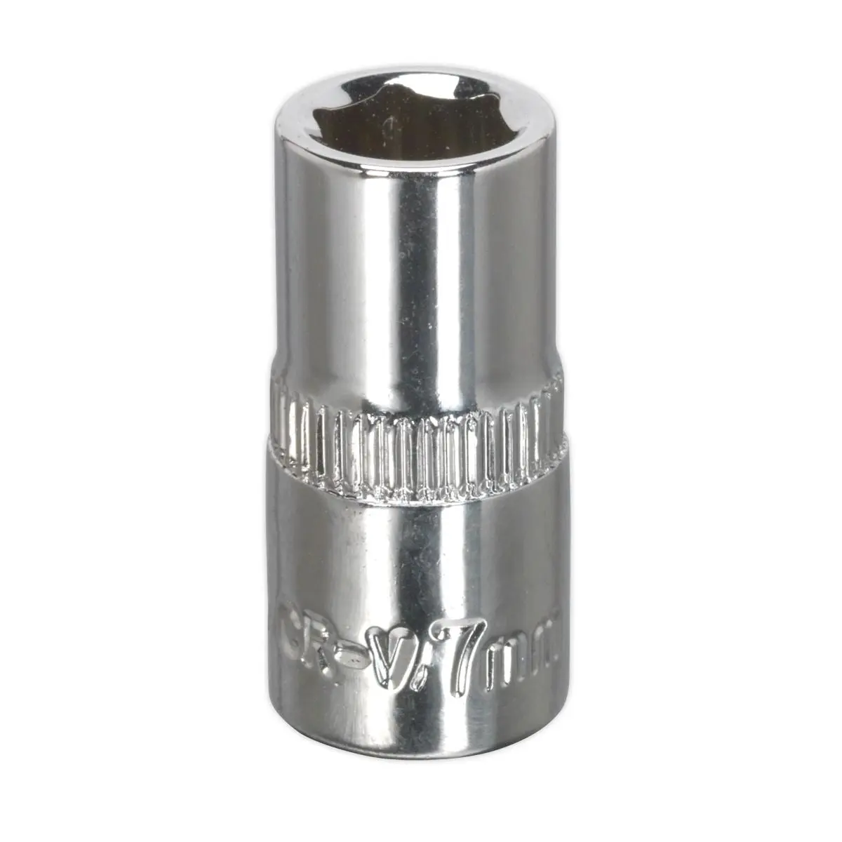 Sealey Premier WallDrive® Socket 7mm 1/4"Sq Drive Fully Polished