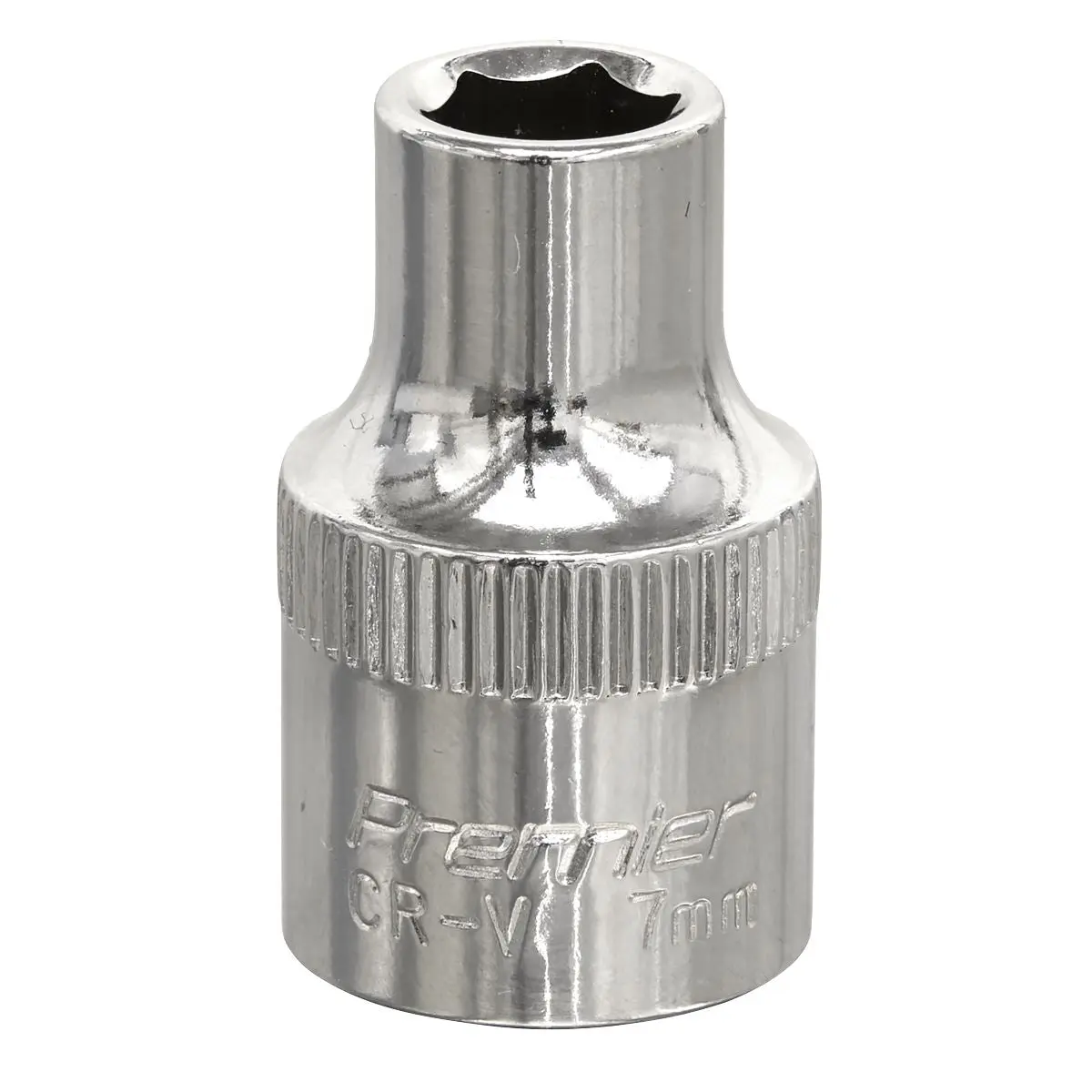 Sealey Premier WallDrive® Socket 7mm 3/8"Sq Drive Fully Polished