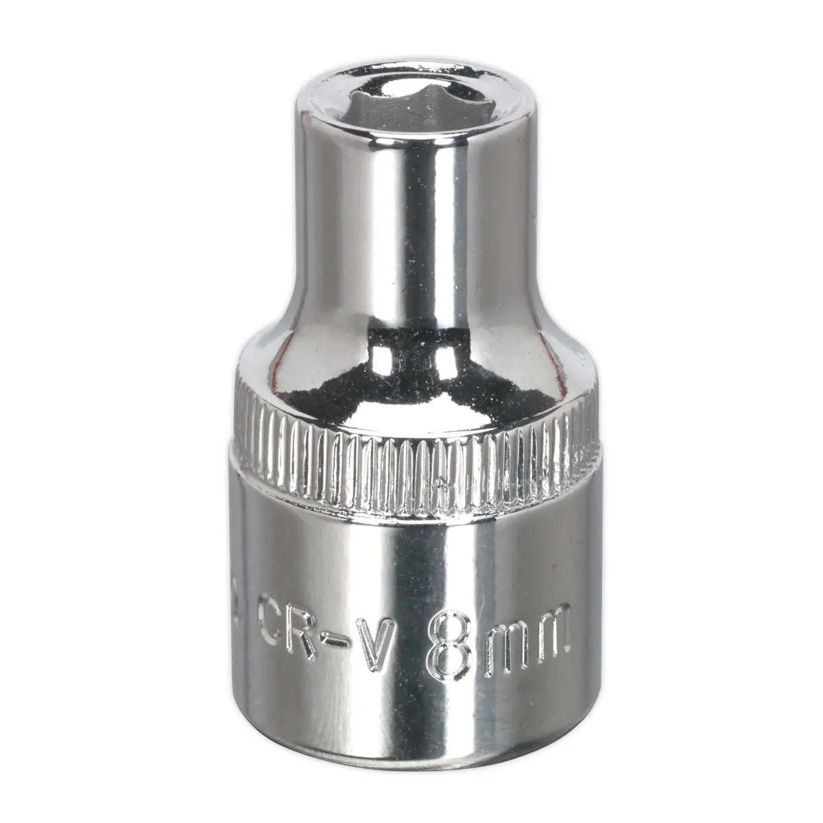 Sealey Premier WallDrive® Socket 8mm 1/2"Sq Drive Fully Polished