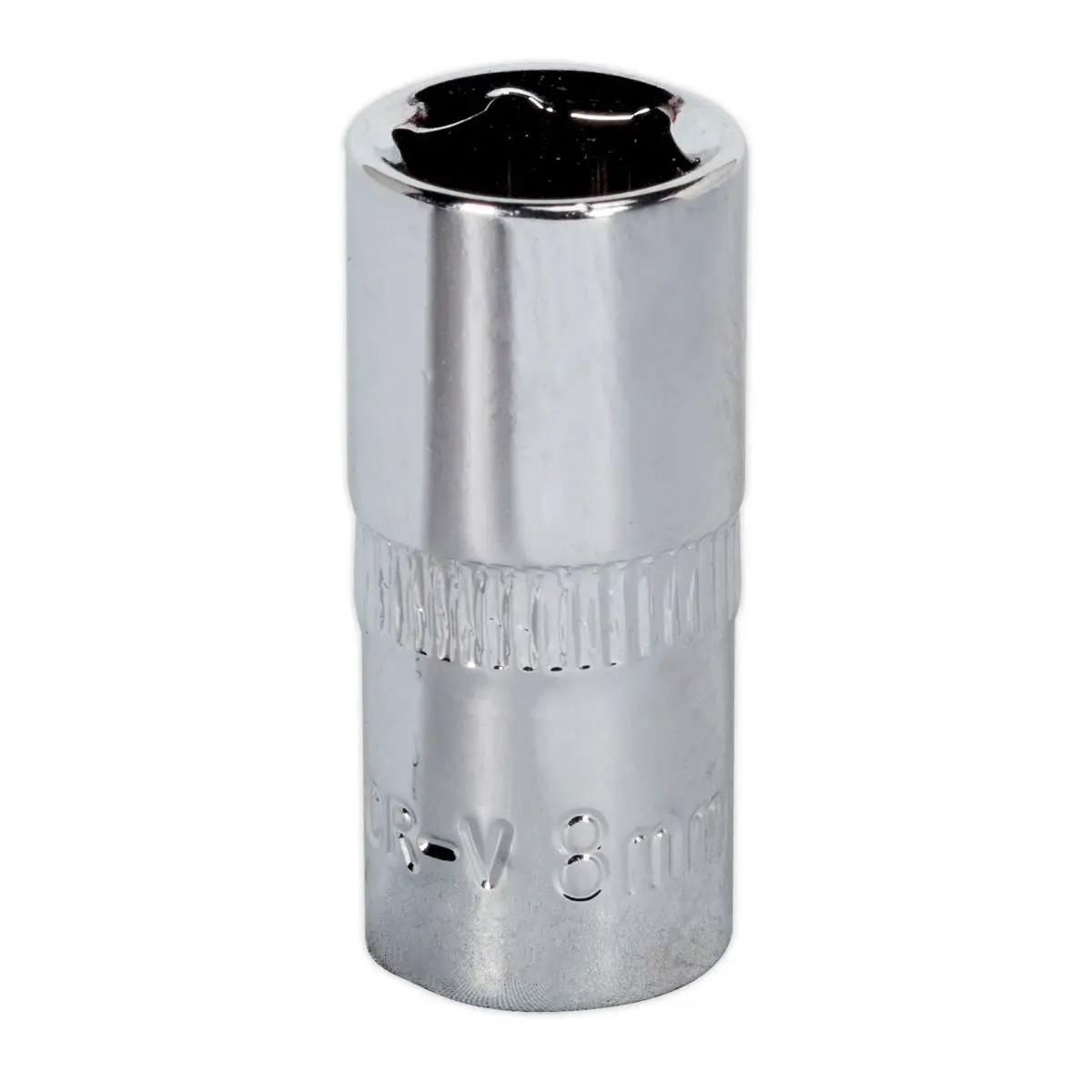 Sealey Premier WallDrive® Socket 8mm 1/4"Sq Drive Fully Polished