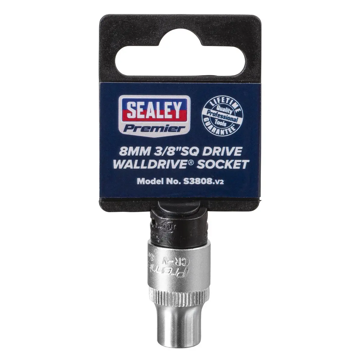 Sealey Premier WallDrive® Socket 8mm 3/8"Sq Drive - Image 6