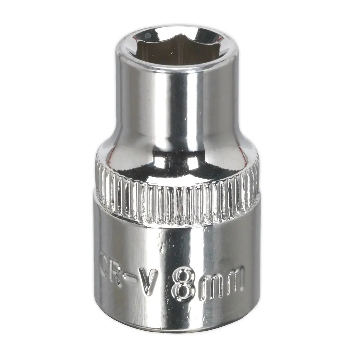 Sealey Premier WallDrive® Socket 8mm 3/8"Sq Drive Fully Polished