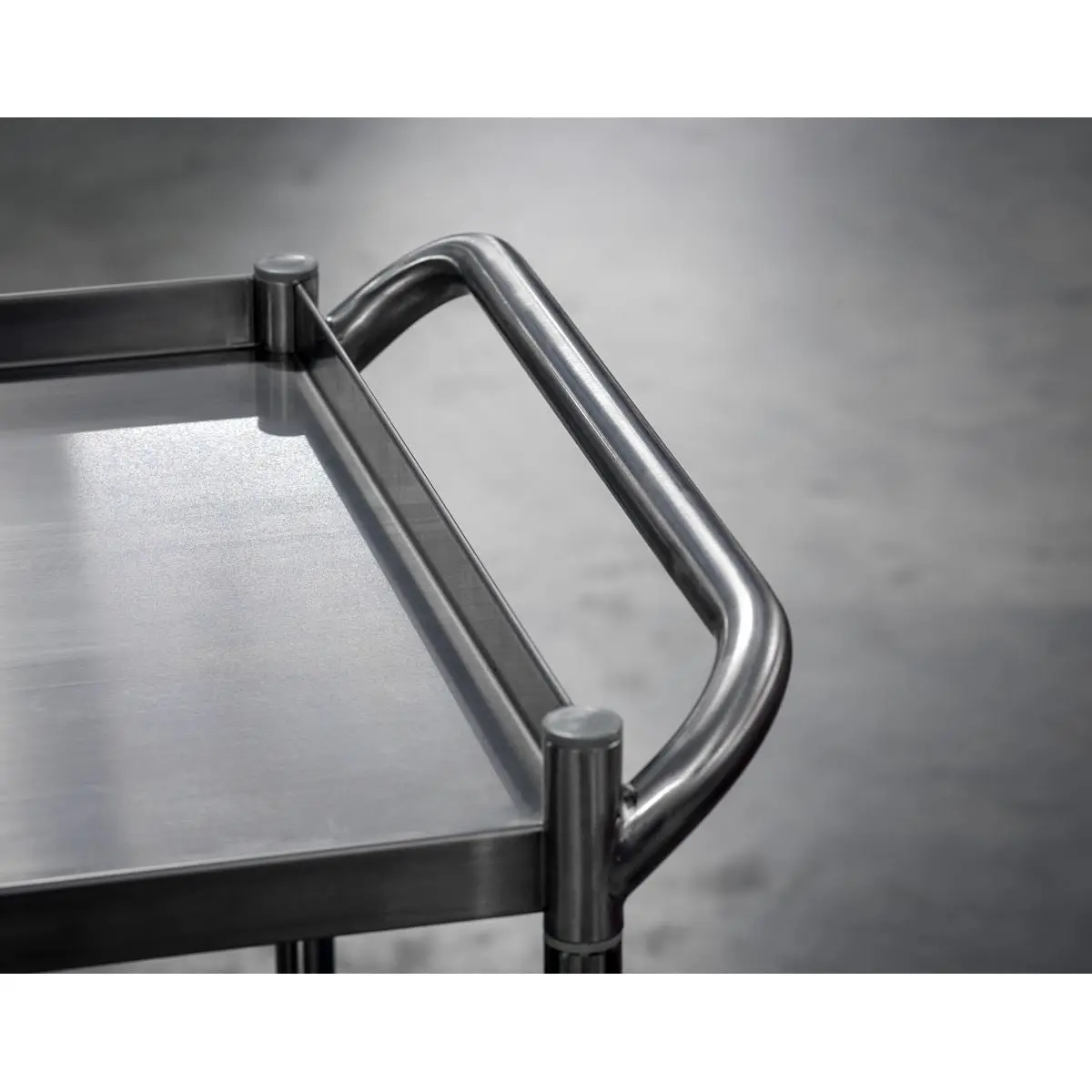 Sealey Premier Workshop Trolley 3-Level Stainless Steel - Image 3