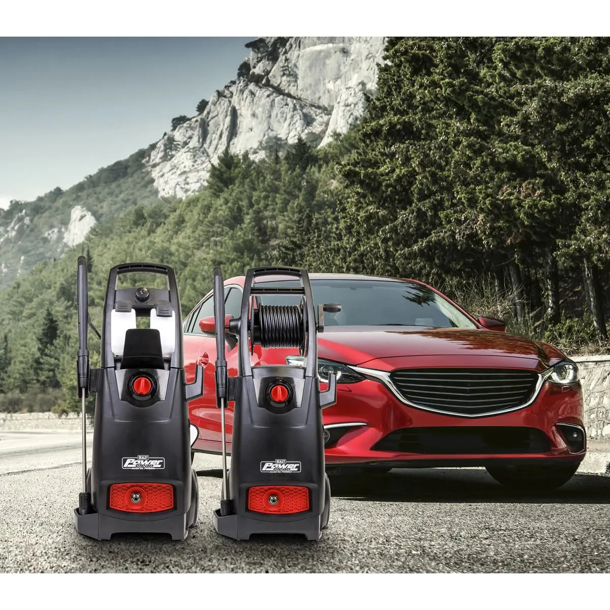 Sealey Pressure Washer 170bar with TSS & Rotablast® Nozzle 230V - Image 2