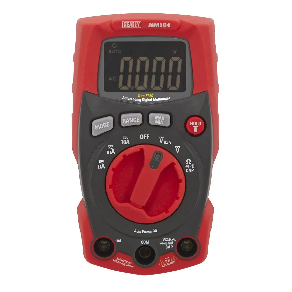 Sealey Professional Auto Ranging Digital Multimeter - Image 4