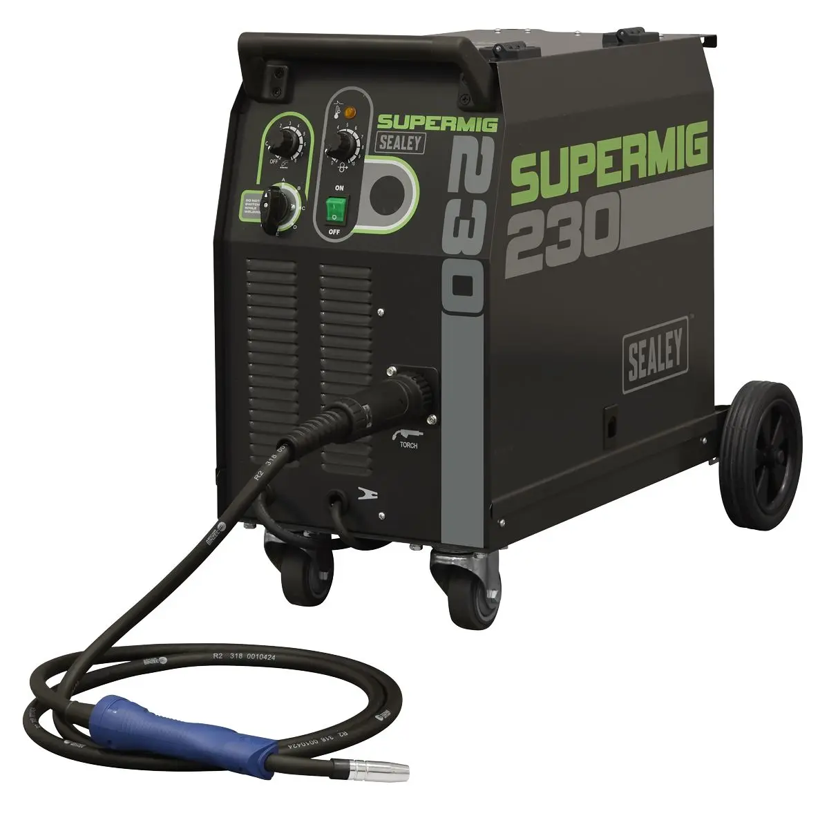 Sealey Professional MIG Welder 230A 230V with Binzel® Euro Torch