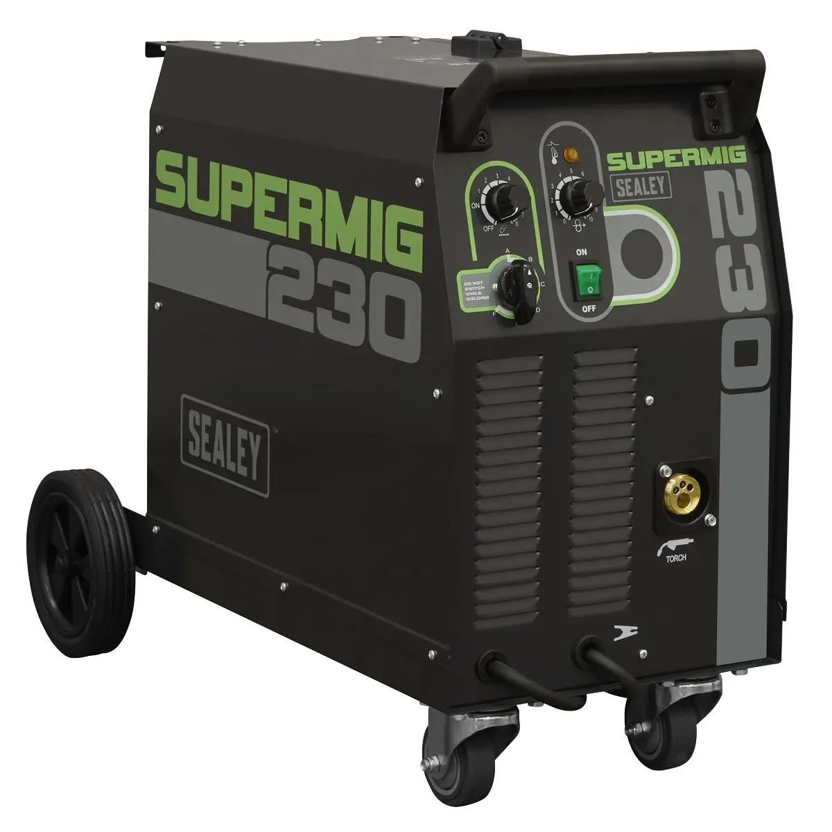 Sealey Professional MIG Welder 230A 230V with Binzel® Euro Torch - Image 9