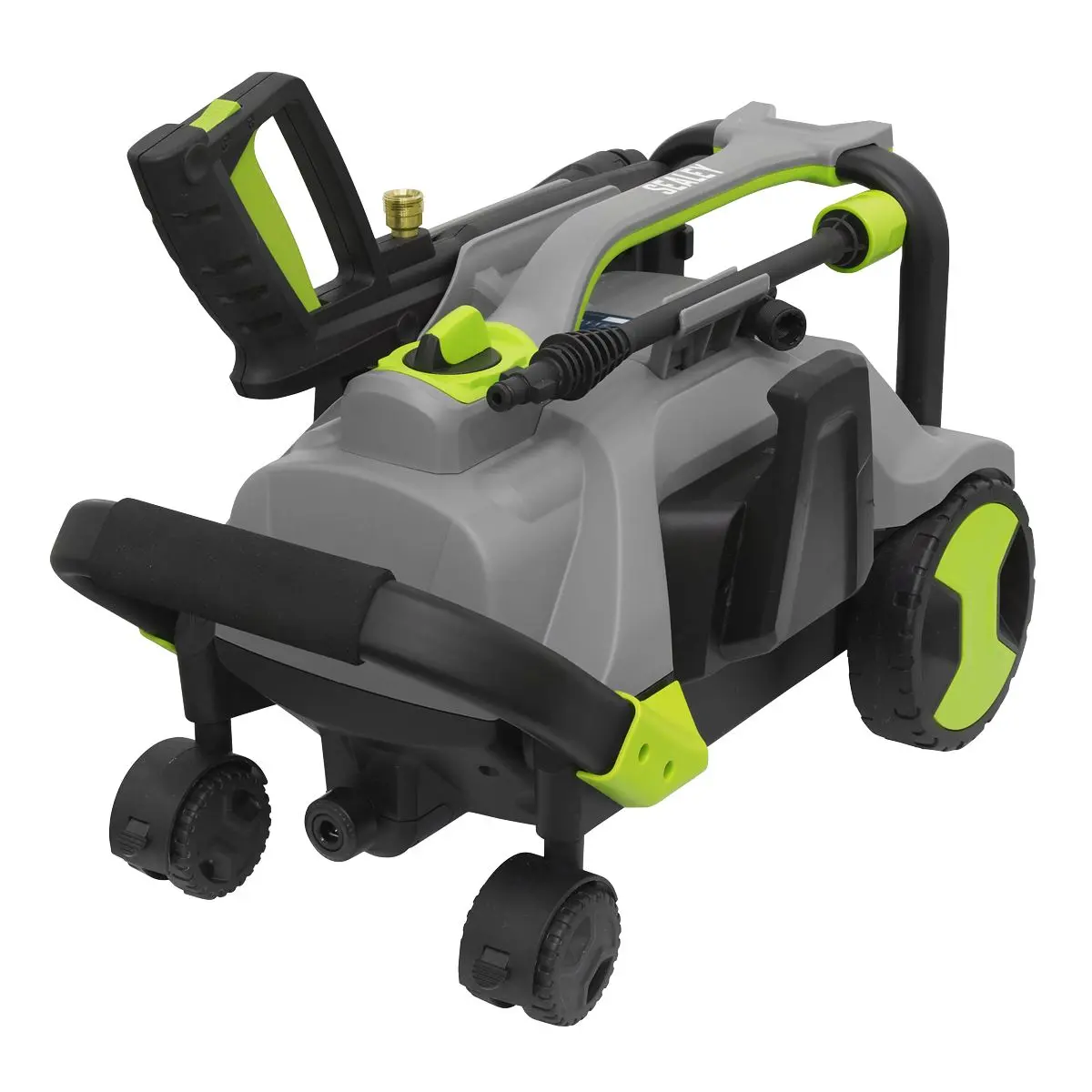 Sealey Pull Along Pressure Washer 140bar with TSS 1800W - Image 2