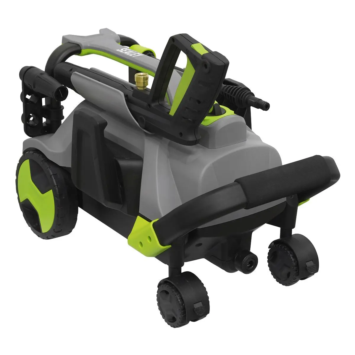 Sealey Pull Along Pressure Washer 140bar with TSS 1800W - Image 4