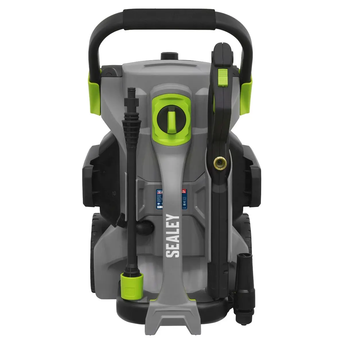 Sealey Pull Along Pressure Washer 140bar with TSS 1800W - Image 5