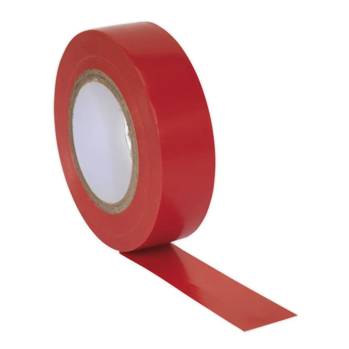 Sealey PVC Insulating Tape 19mm x 20m Red Pack of 10