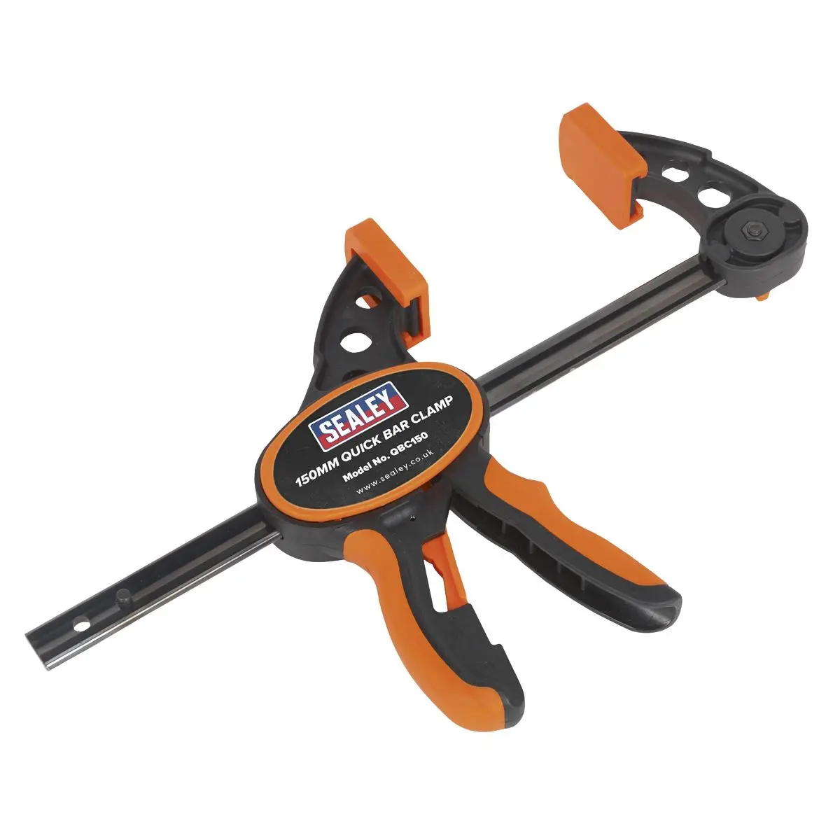 Sealey Quick Bar Clamp 150mm - 2pc Set - Image 3