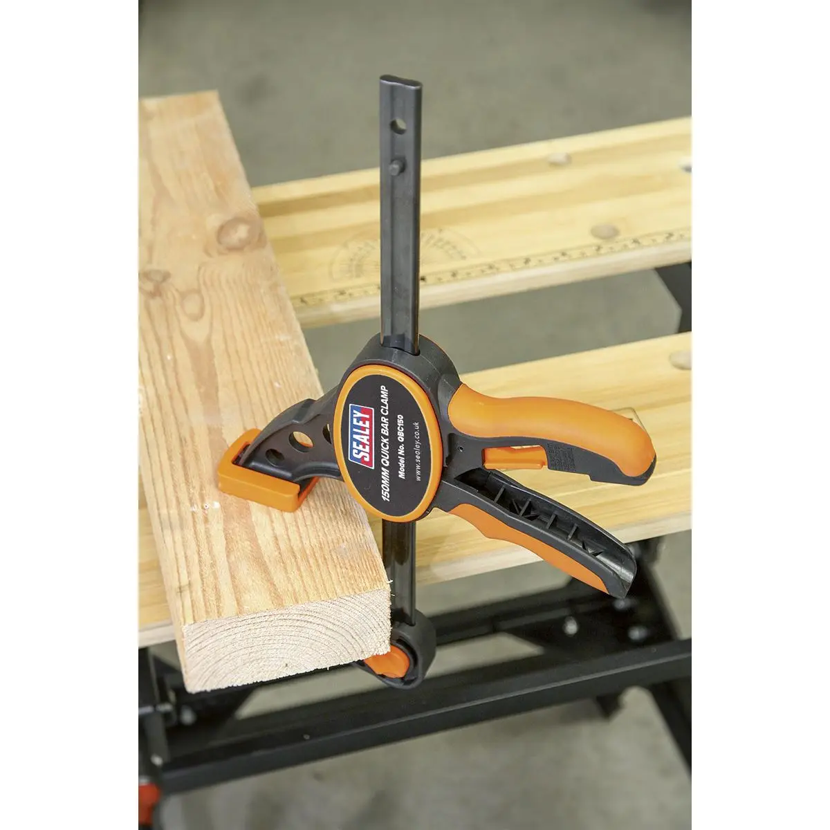 Sealey Quick Bar Clamp 150mm - Image 4